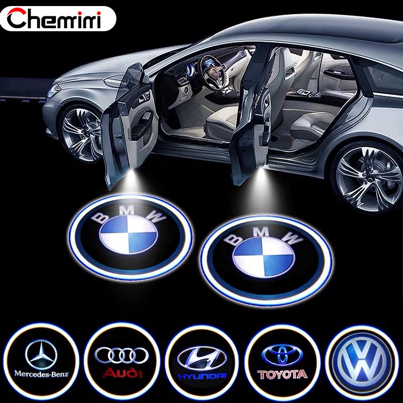 2 PCS Car Door Light LOGO Car Projection LED Light Shadow Projector