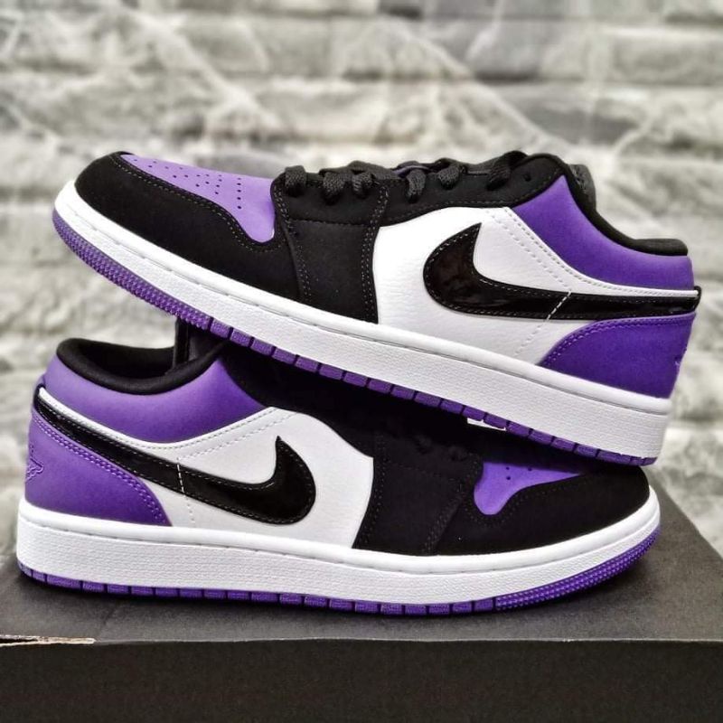 Air jordan 1 outlet low court purple womens