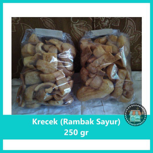 LOKAL Krecek Crackers/ Cow Skin Crackers/Vegetable Rambak (Local Bantul