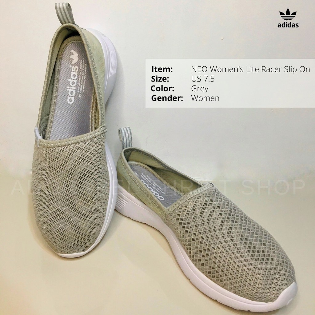 Adidas neo lite racer hotsell slip on