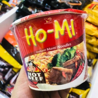 Ho-Mi Cup Instant Mami Noodles Beefy Beef, 40g, Instant Noodles