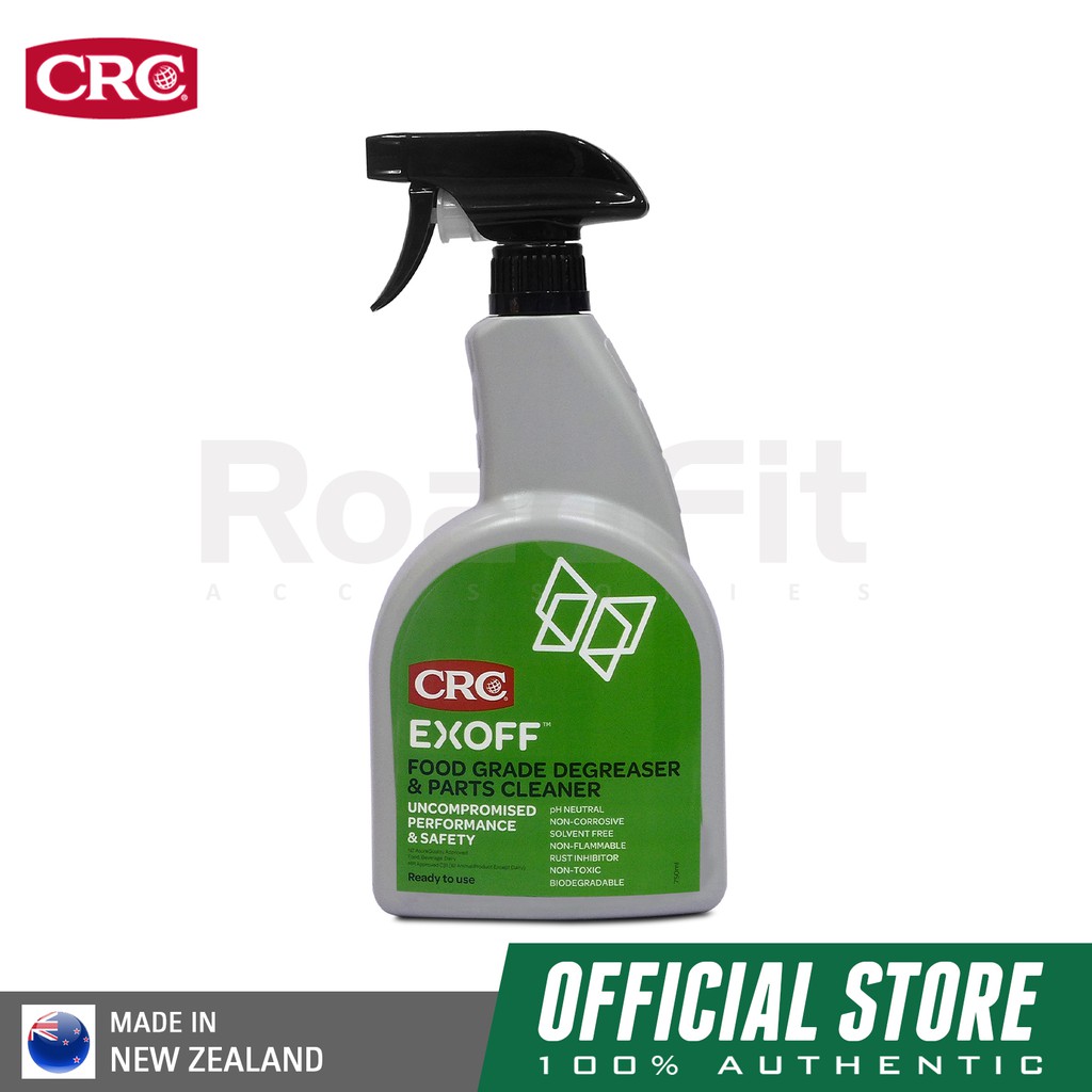 CRC EXOFF Food Grade Degreaser & Parts Cleaner, 750ml, 1piece 3420
