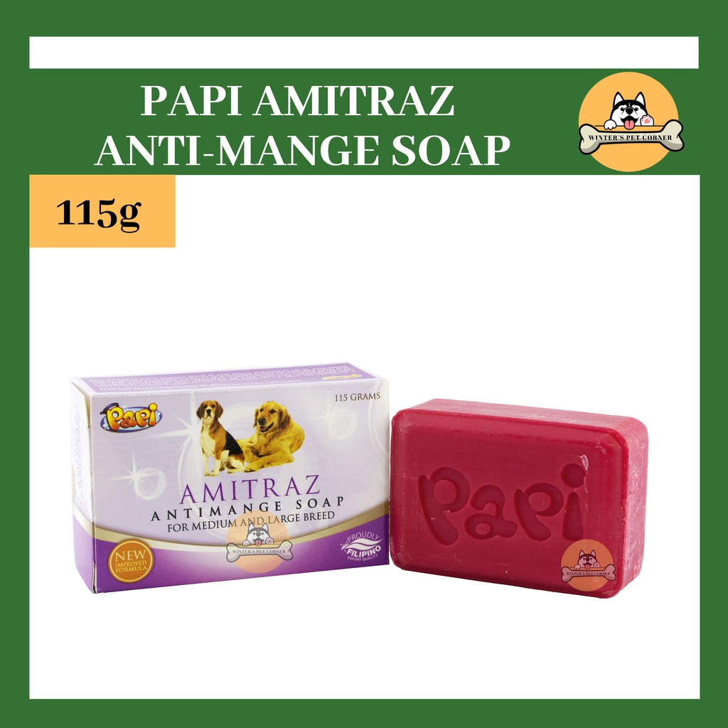 Papi amitraz shop soap