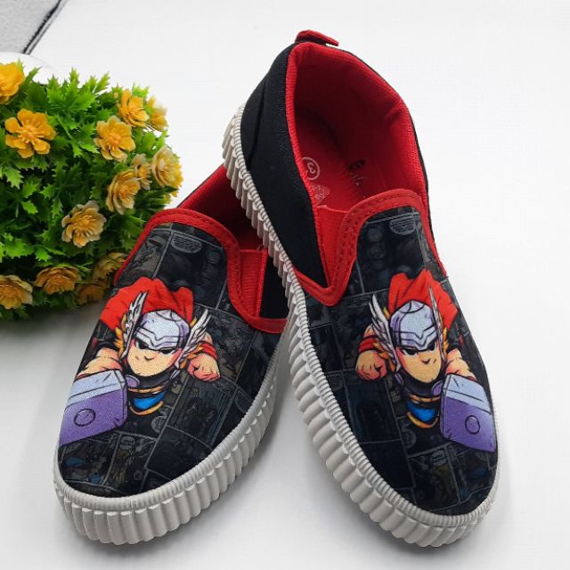 Marvel Character Superhero Comics Kids Shoes For Boys Size 30 36 Shopee Philippines