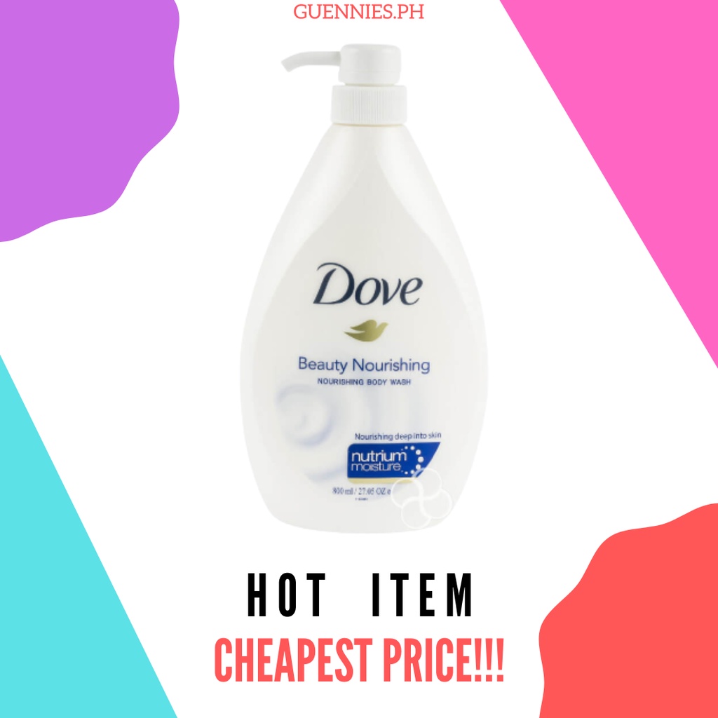 Dove Nourishing Body Wash 800ml Shopee Philippines 6025