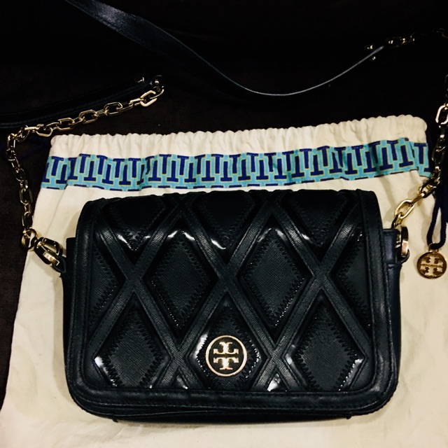 Tory burch robinson chain mini online bag