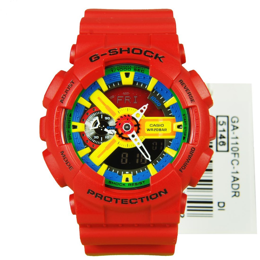 G shock cheap ga 110fc red