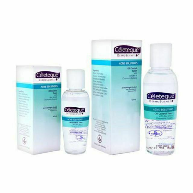 Celeteque Dermo Science Acne Solution and Oil Control Toner 65ml&125ml Shopee Philippines