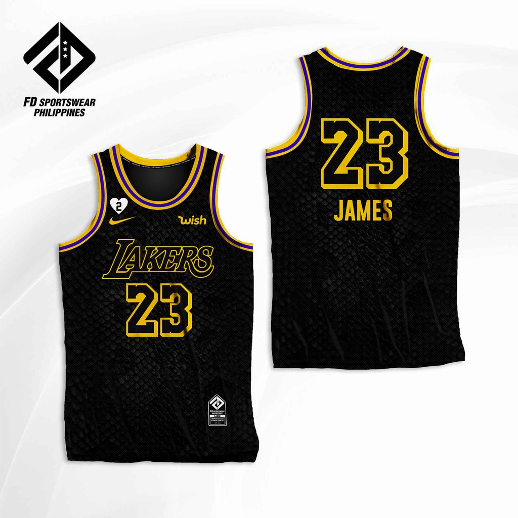 Black mamba lebron jersey best sale