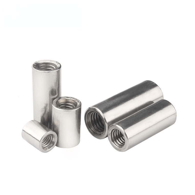 Extended Cylindrical Nut M8/M10/M12 Wire Rod Welding Connector 304