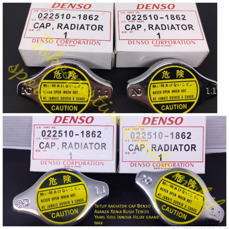 Radiator Cap radiator Cap Denso Avanza Xenia Rush Terios Innova Yaris