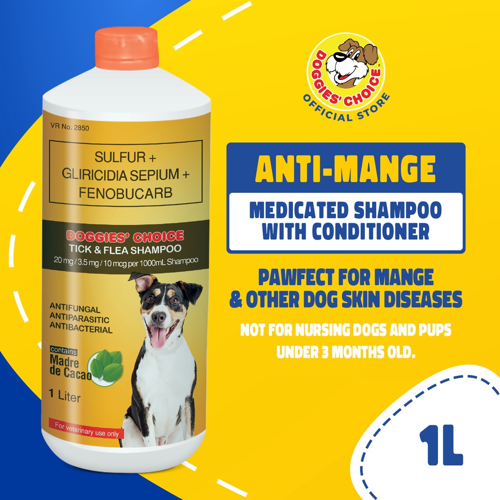 Doggies' Choice Anti-Mange (GALIS) Medicated Shampoo | Shopee Philippines