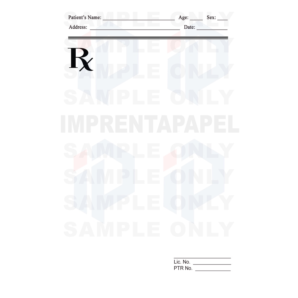 Prescription Pad / RX Pad | Shopee Philippines