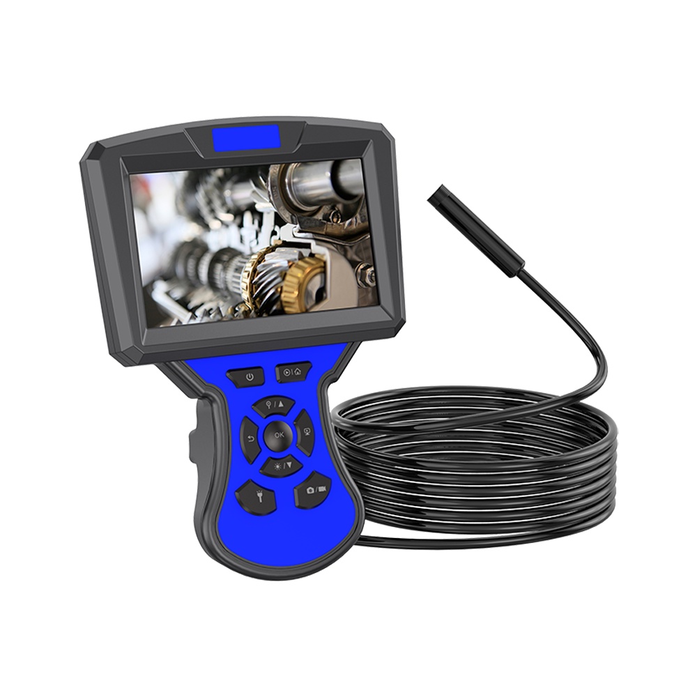 Industrial Endoscope Inspection Camera with 5 Inch HD IPS Display