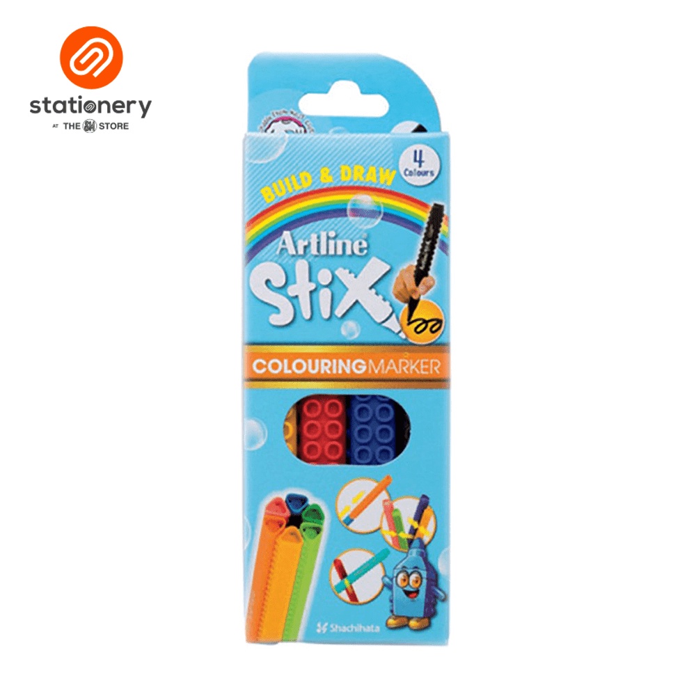 Artline Stix Colouring Marker Set | Shopee Philippines
