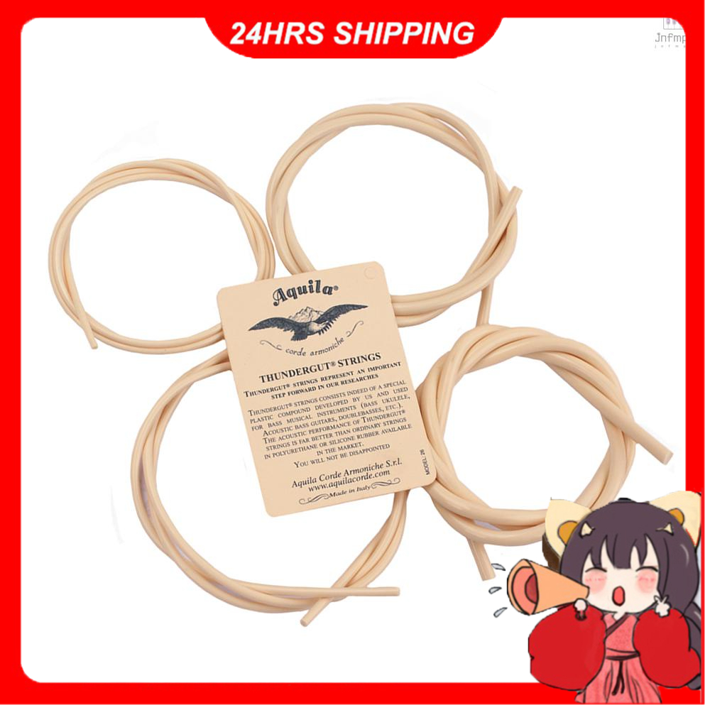 Ukulele Bass Ubass Strings Rubber Mateial, 4pcs/ Set Shopee Philippines