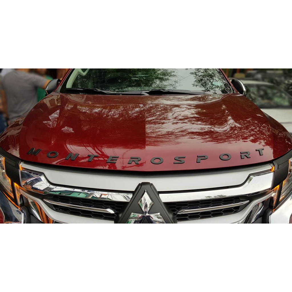 Black Montero Sport Hood Emblem Shopee Philippines