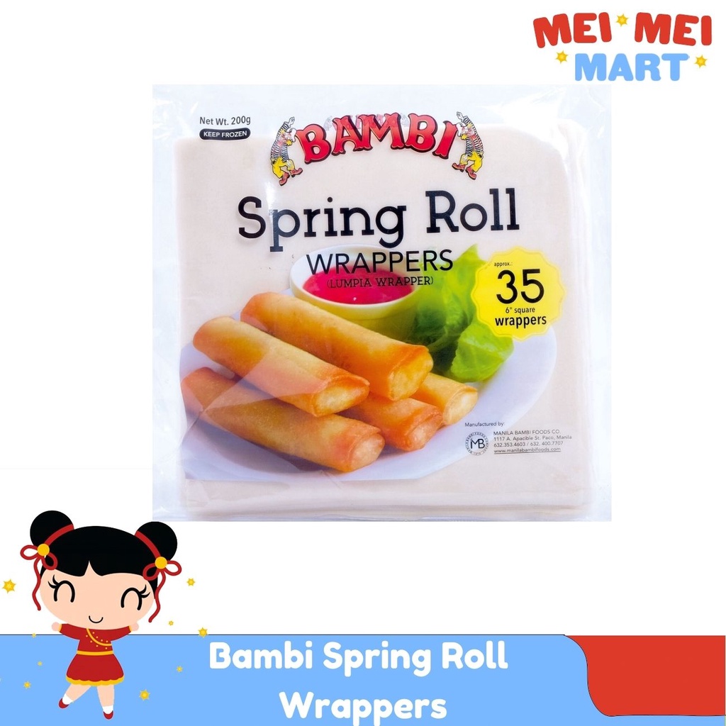 Bambi Spring Roll Wrappers 300g