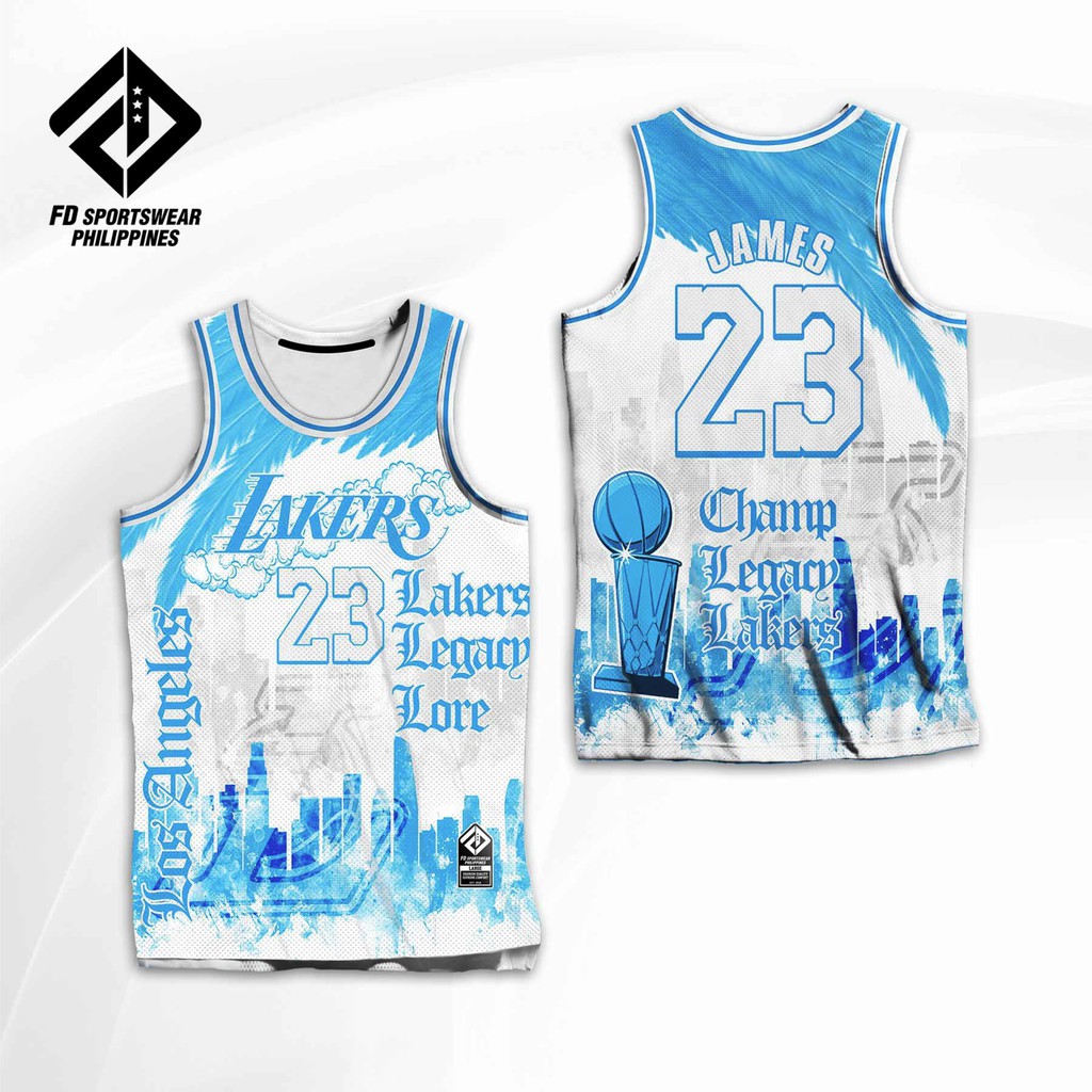 LEBRON JAMES LOS ANGELES LAKERS FD CONCEPT FULL SUBLIMATED JERSEY