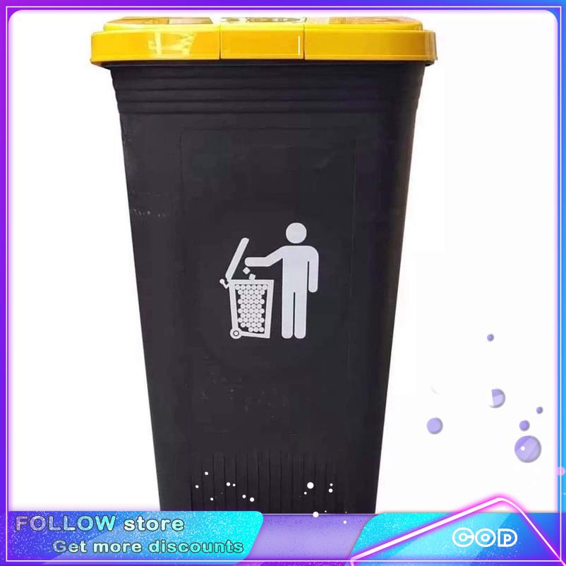 Orocan Trash Bin Trash Can with Wheels and lock 80L Basurahantrash bin Shopee Philippines