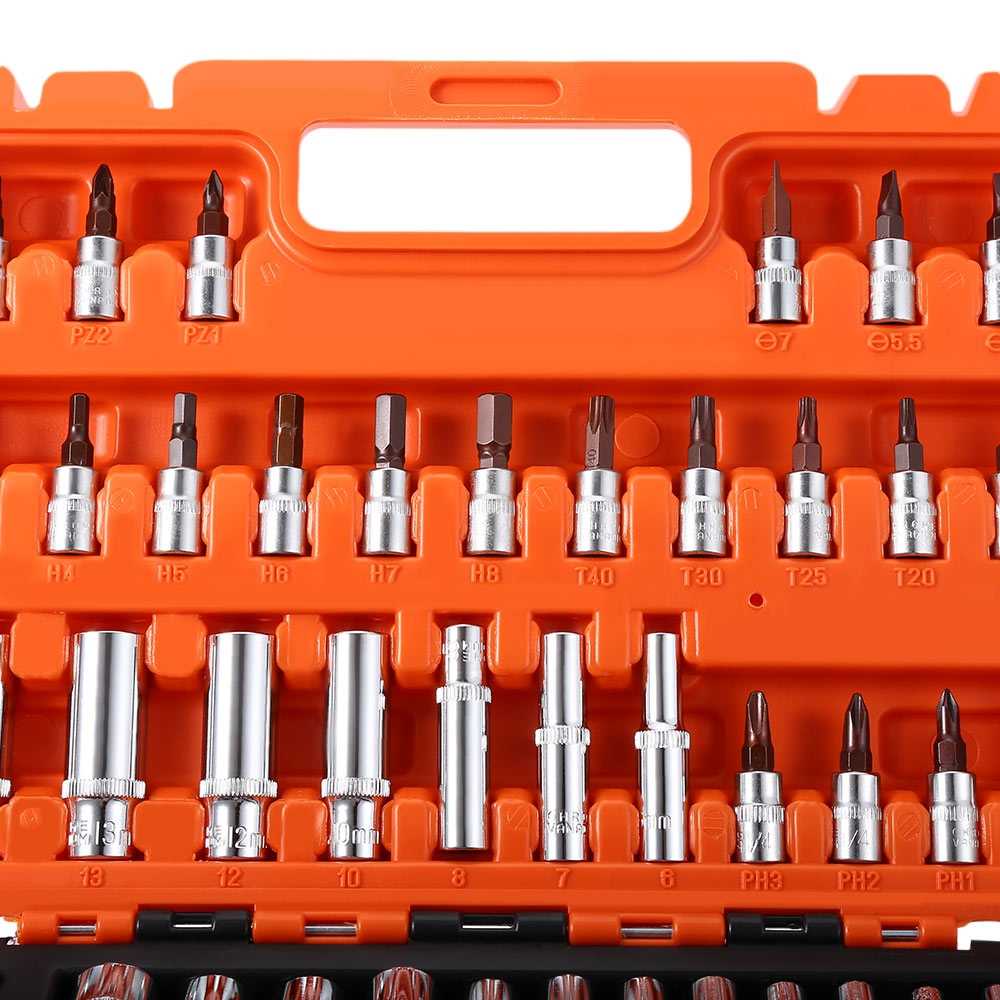 Socket Wrench Set 53 Tool Kit Multifunctional Socket Set Tool Box ...