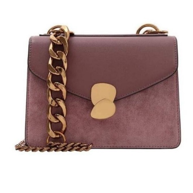 Charles and keith discount rose gold bag