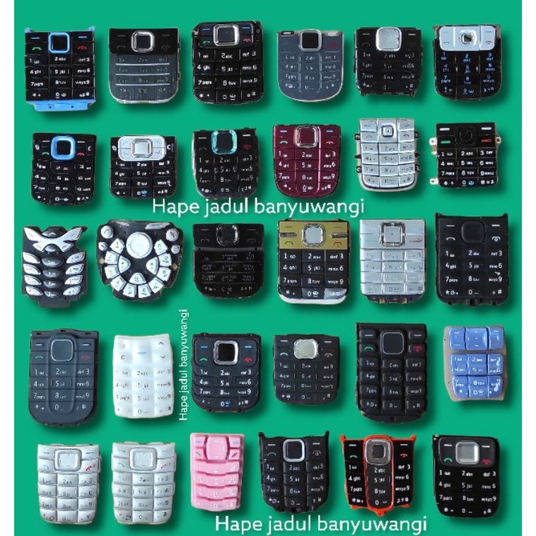 HP TOMBOL Various types of keypad buttons old nokia cellphonehp, grade ...