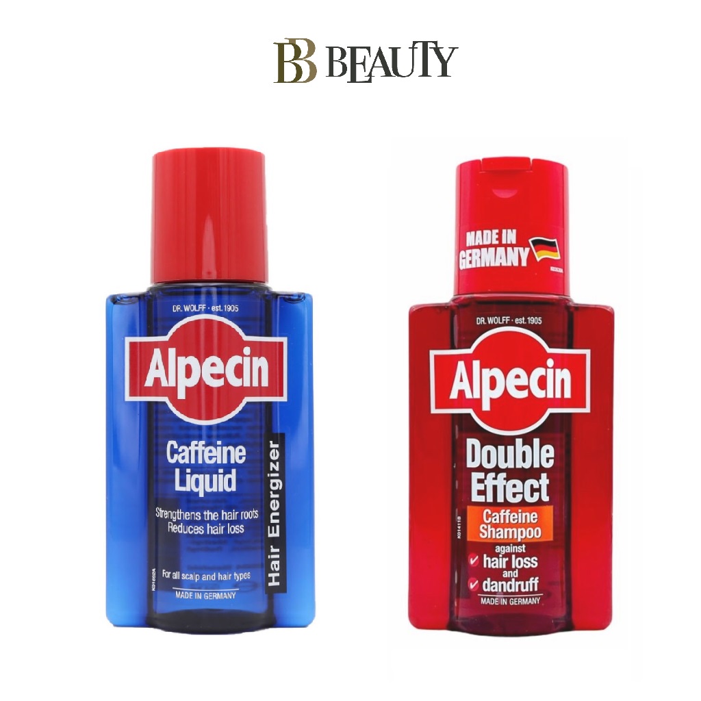 Alpecin Caffeine Liquid Hair Energizer / Double Effect Caffeine Shampoo ...