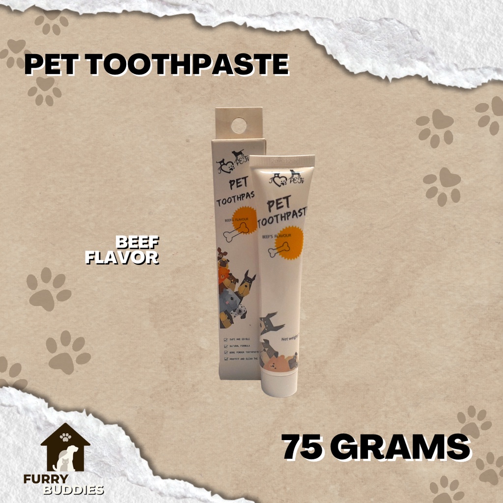 PET TOOTHPASTE BEEF FLAVOR 75 GRAMS | Shopee Philippines