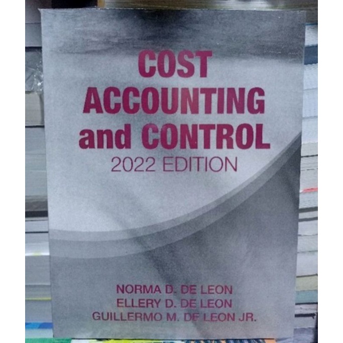 Cost Accounting and Control De leon | Shopee Philippines