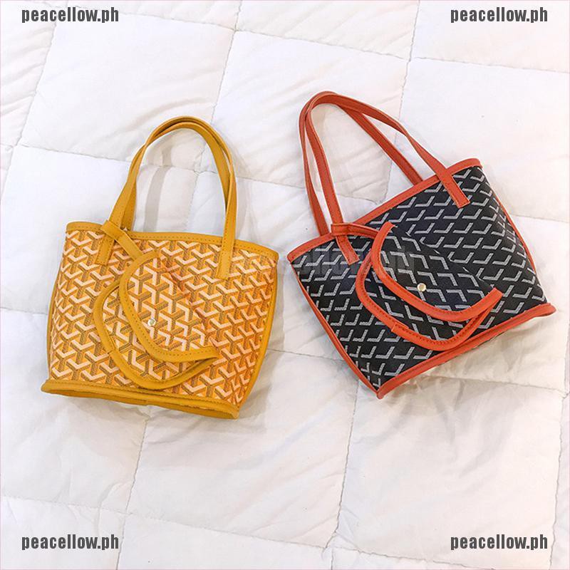 peacellow*COD】Korean emo goyard Bag Women Shoulder Bag Tote Bag Handbag  Shopp