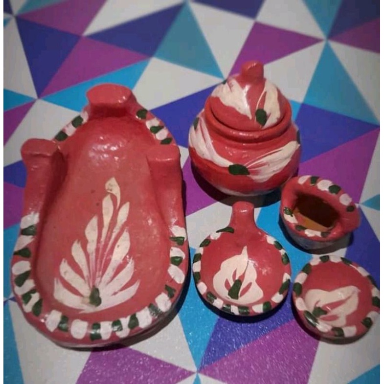 Mini Cooking Clay Pot Set(palayok) Shopee Philippines