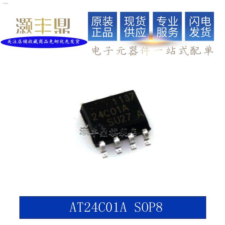 Original 24C01 AT24C01 AT24C01A SMD SOP8 memory EEPROM IC chip | Shopee ...