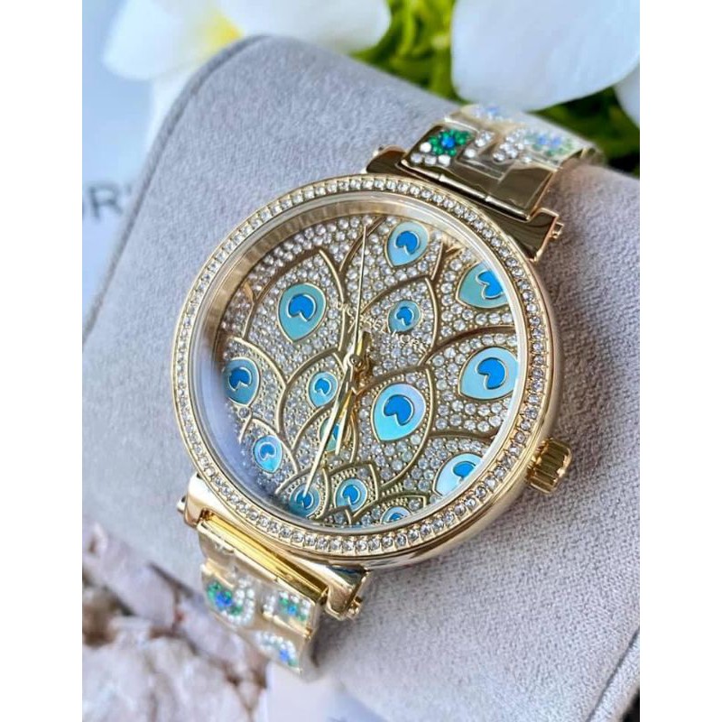 Michael kors peacock clearance watch