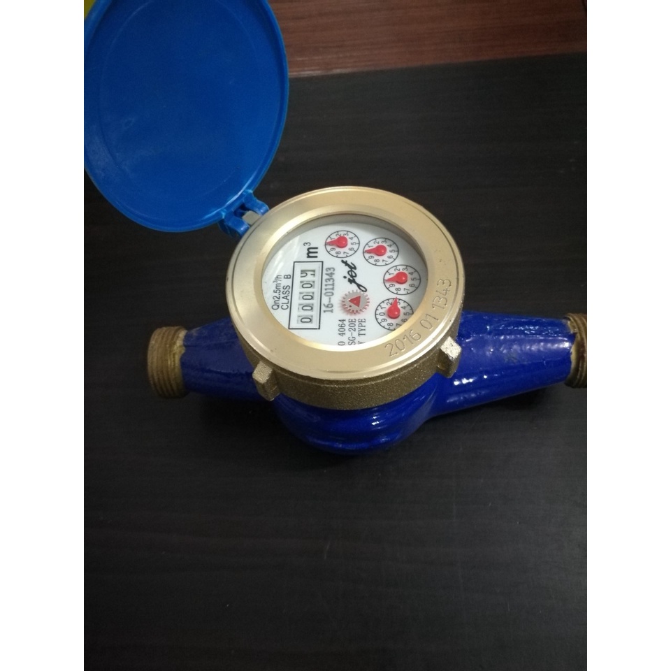 Water Meter Jet Cast Iron 20mm 3/4in 100% Factory Calibrated FREE ...