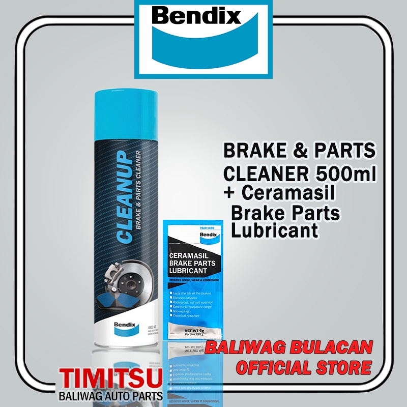 BRAKE CLEANER 500ML AND CERAMASIL BRAKE PASTE 6 GRAMS COMBO BENDIX ...