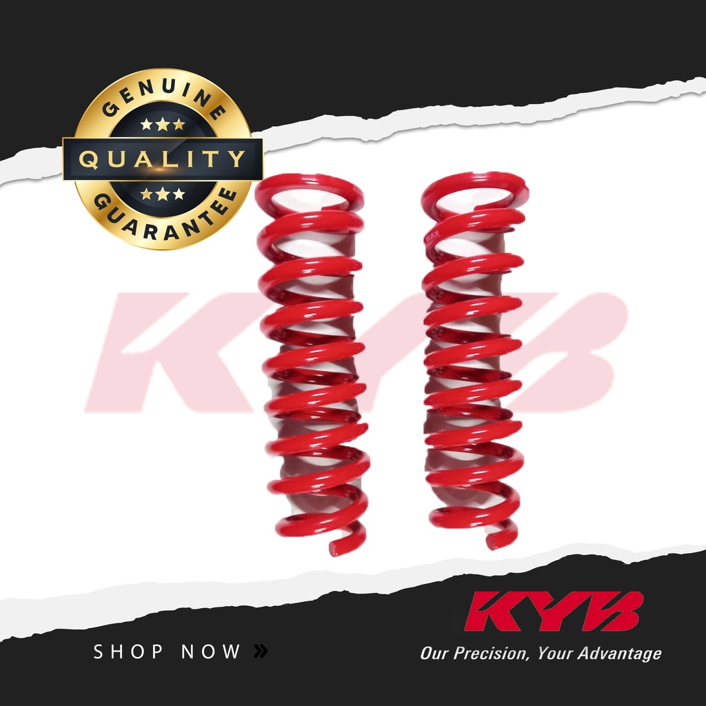 KYB KAYABA (2pcs) Front K-Flex Coil Springs with 2 inches Lift Up for ...