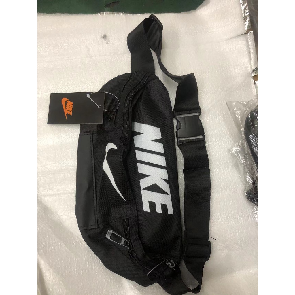 NEW Nike beltbag Sportswear Waist pack Bag belt bag sling bag Men Women  Anti-theft strap shoulder bag for men Mobile phone socket strap bag A  stylish shoulder bag