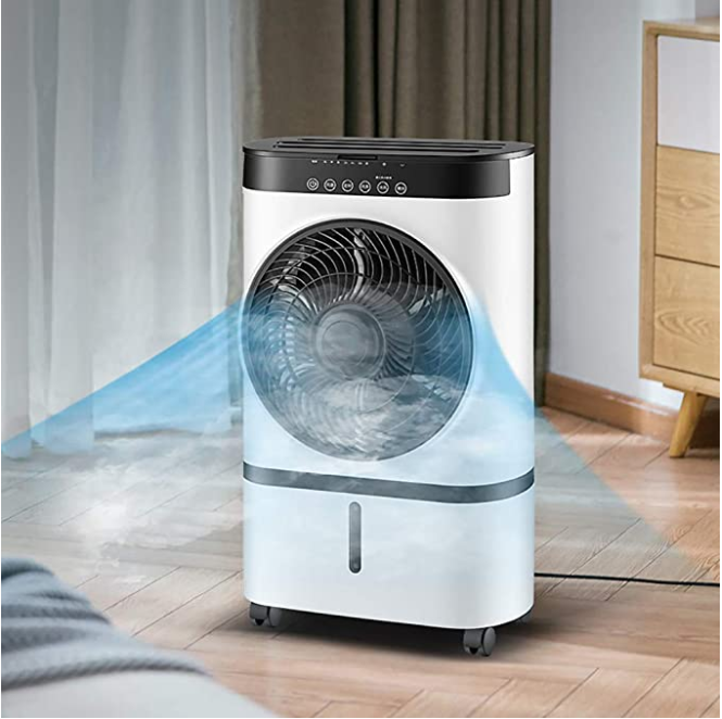 Air Conditioner Cooling Fan,Mute AIR Circulation Personal Air Cooler,7L ...
