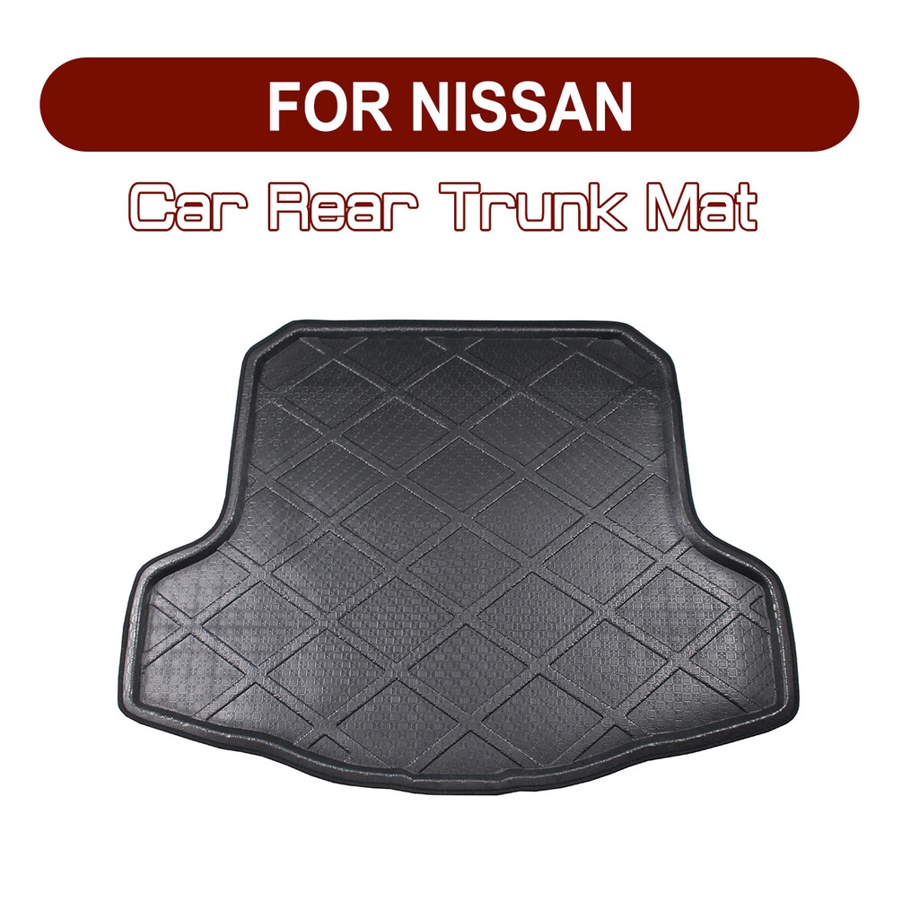 Car Rear Trunk Boot Mat Floor Mats FOR NISSAN Cefiro SUNNY Teana
