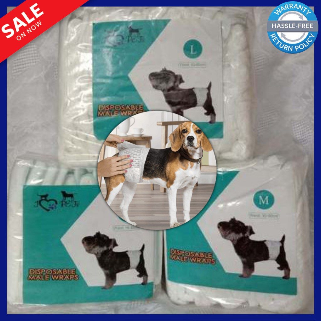 [COD] CHEAPEST PER PACK MALE Pet Belly Wrap Diapers (5 OR 10 pieces per