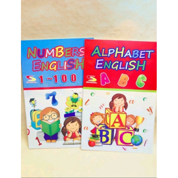 Wipe & Write ENGLISH ALPHABET/NUMBERS Writing Book! | Shopee Philippines