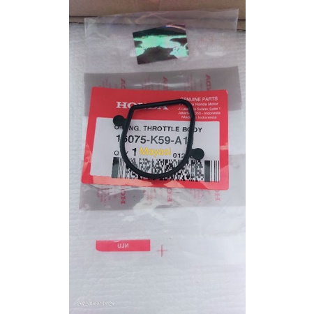 Oring throttle body Honda Click 150th 2015-2020 Code part 16075-K59-A11 ...