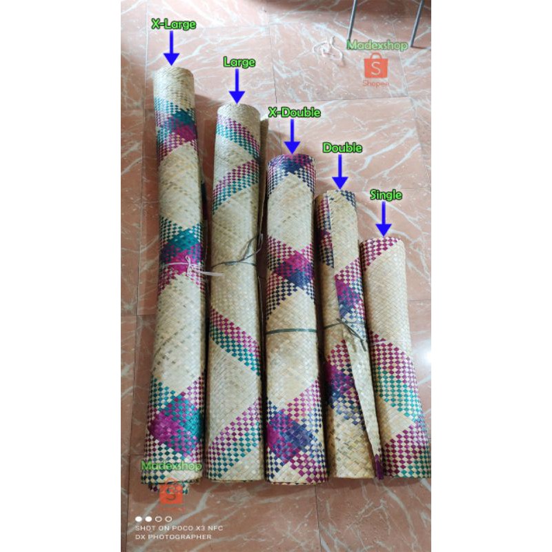 Banig Native Sleeping Mat Banig Bicol ( Mats Karagumoy) XL and XXL sizes Shopee Philippines