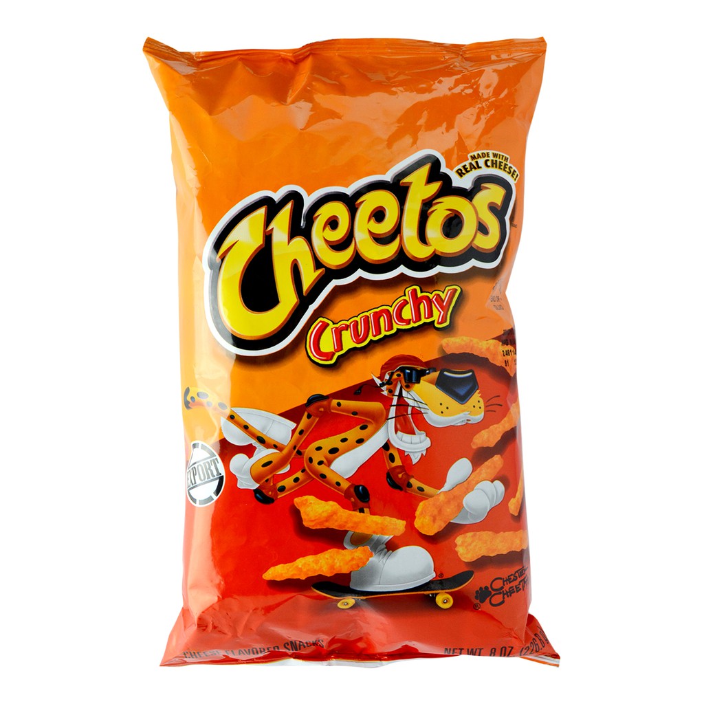 Cheetos Crunchy Cheese 226 8g Shopee Philippines