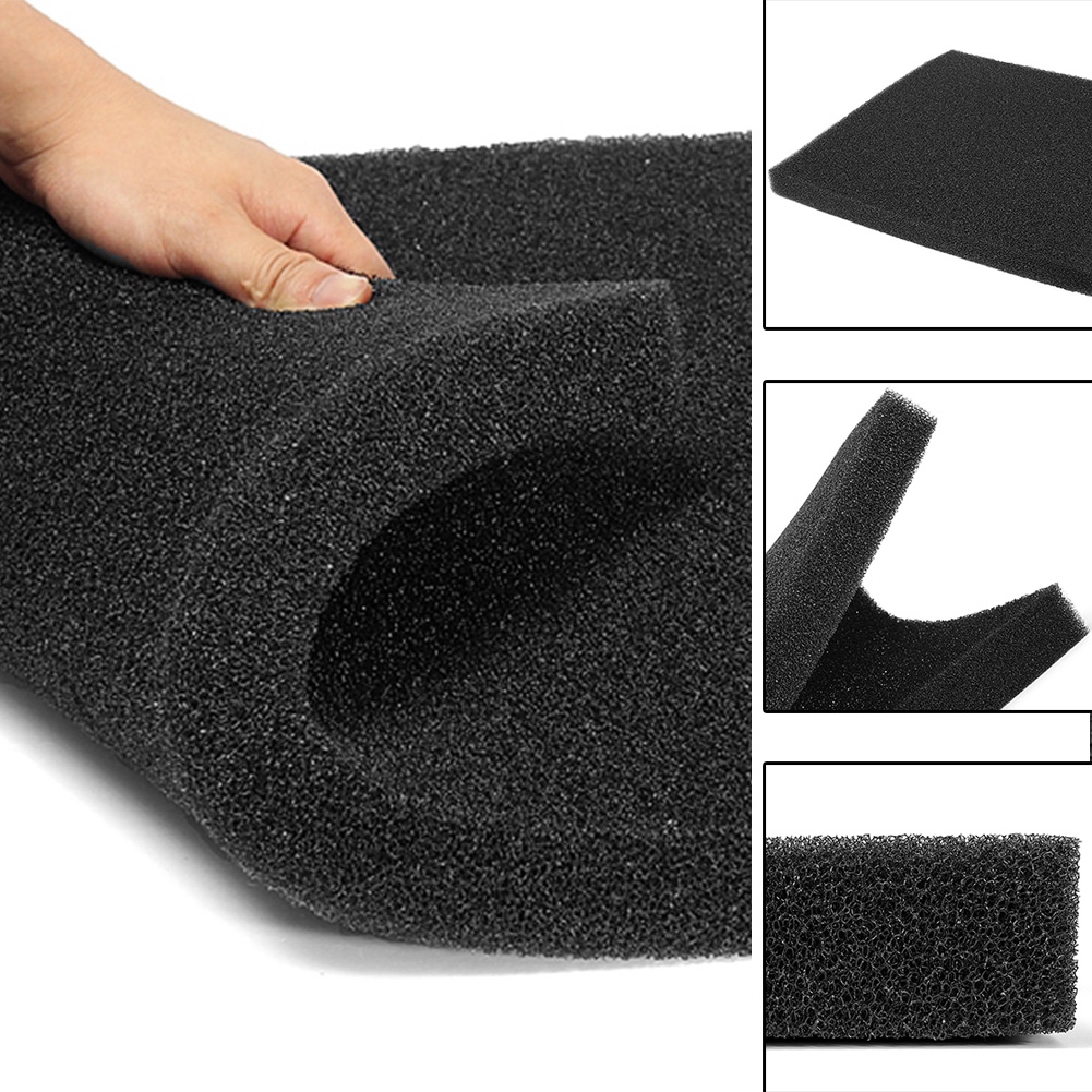 AU Universal Black Activated Carbon Foam Sponge Air Impregnated Sheet