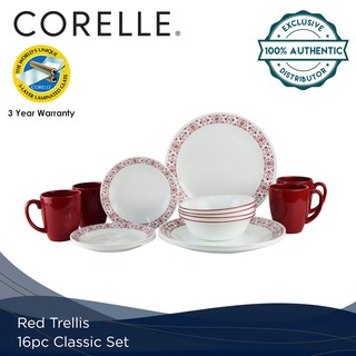 Corelle 16-piece Dinner Set, Mickey Mouse