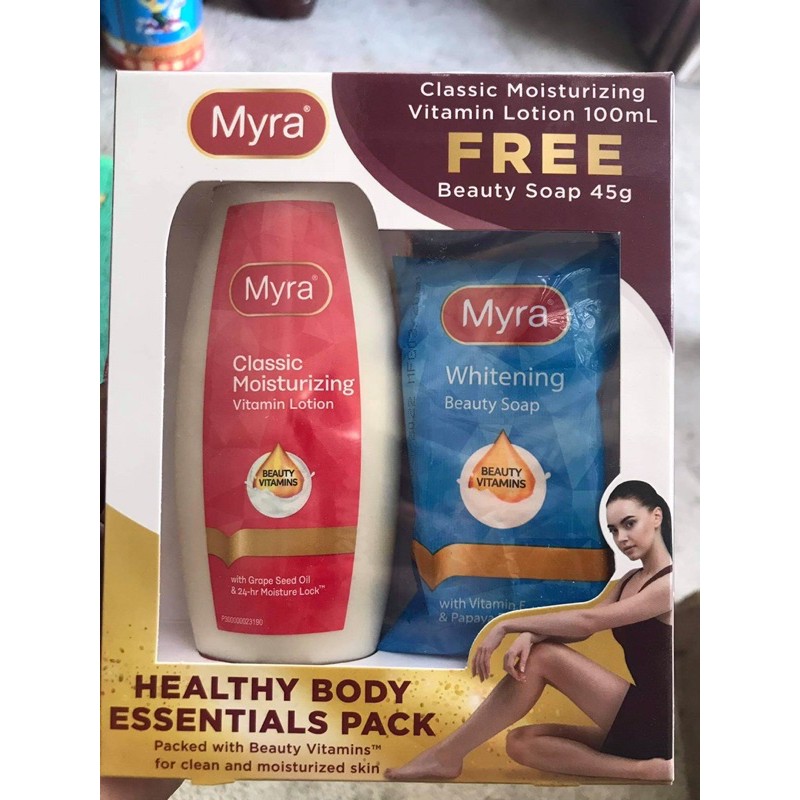 1010 SALE!! MYRA E CLASSIC MOISTURIZING VITAMIN LOTION 100ml FREE