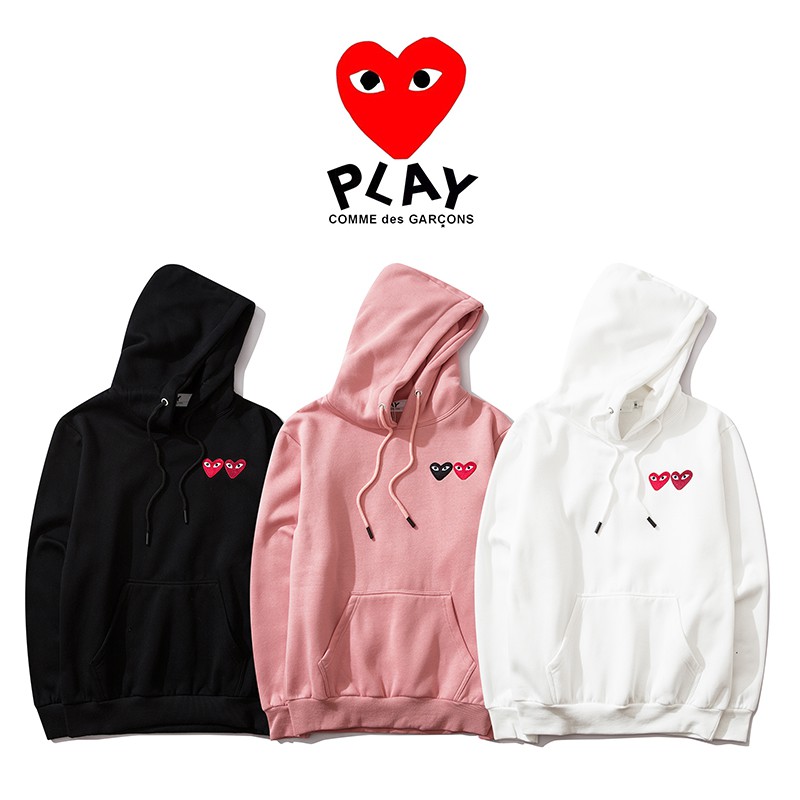 Cdg play hoodies best sale