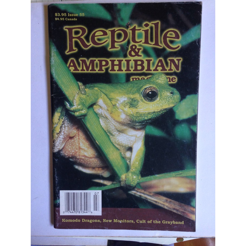 Reptile and Amphibian Magazine Komodo Lizard Dragon Shopee Philippines